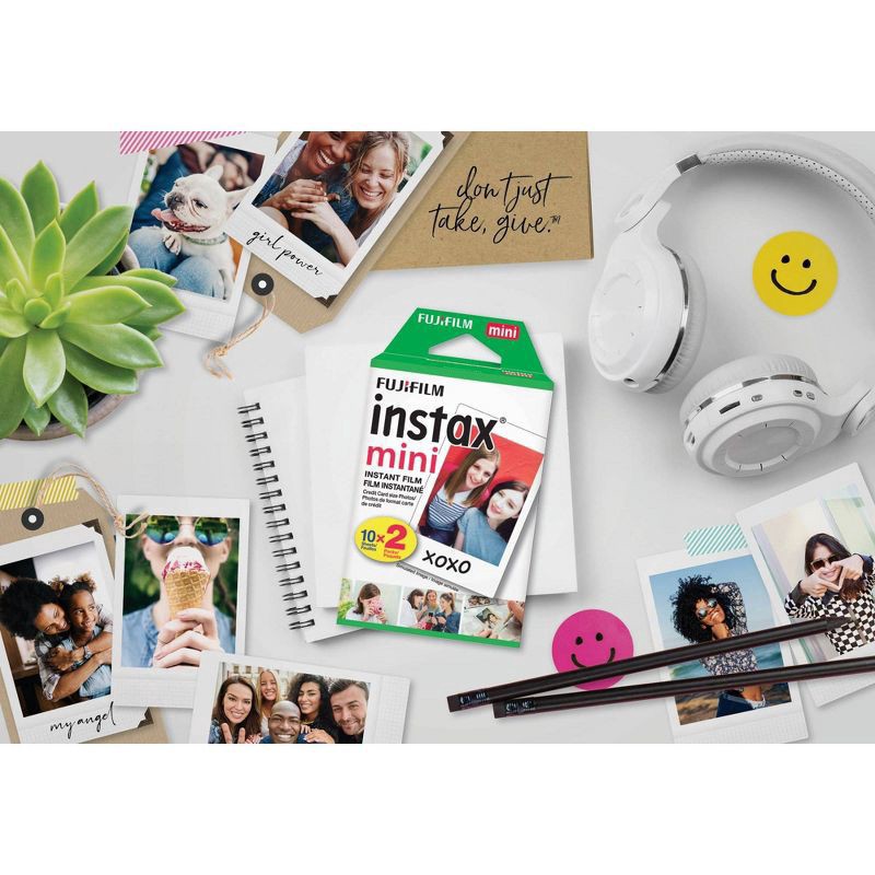 slide 2 of 4, Fujifilm INSTAX MINI Instant Film Twin Pack, 1 ct