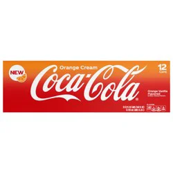 Coca-Cola Orange Cream Soda - 12pk/12 fl oz Cans