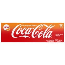 Coca-Cola Orange Cream Soda - 12pk/12 fl oz Cans