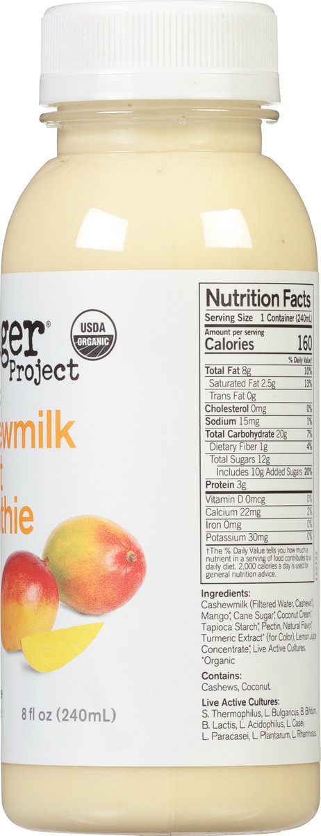 slide 8 of 9, Forager Project Dairy-Free Organic Probiotic Mango Yogurt Alternative - 8 oz, 8 oz