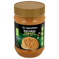 Harris Teeter Natural Peanut Butter - Creamy