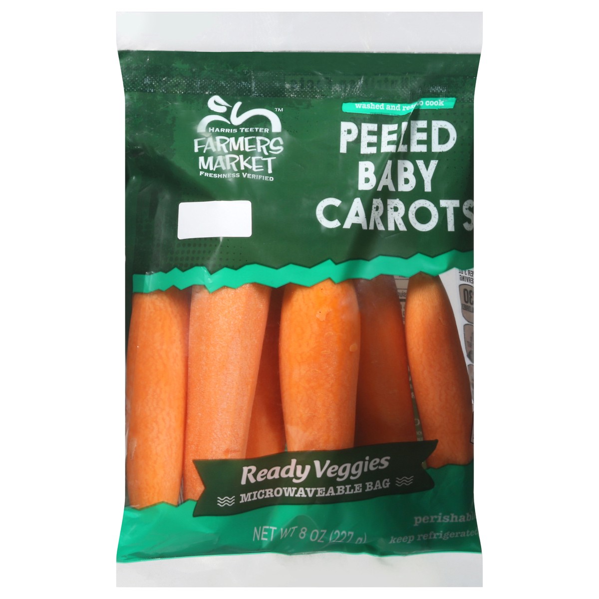 slide 1 of 14, Farmer's Market Peeled Baby Carrots 8 oz, 8 oz
