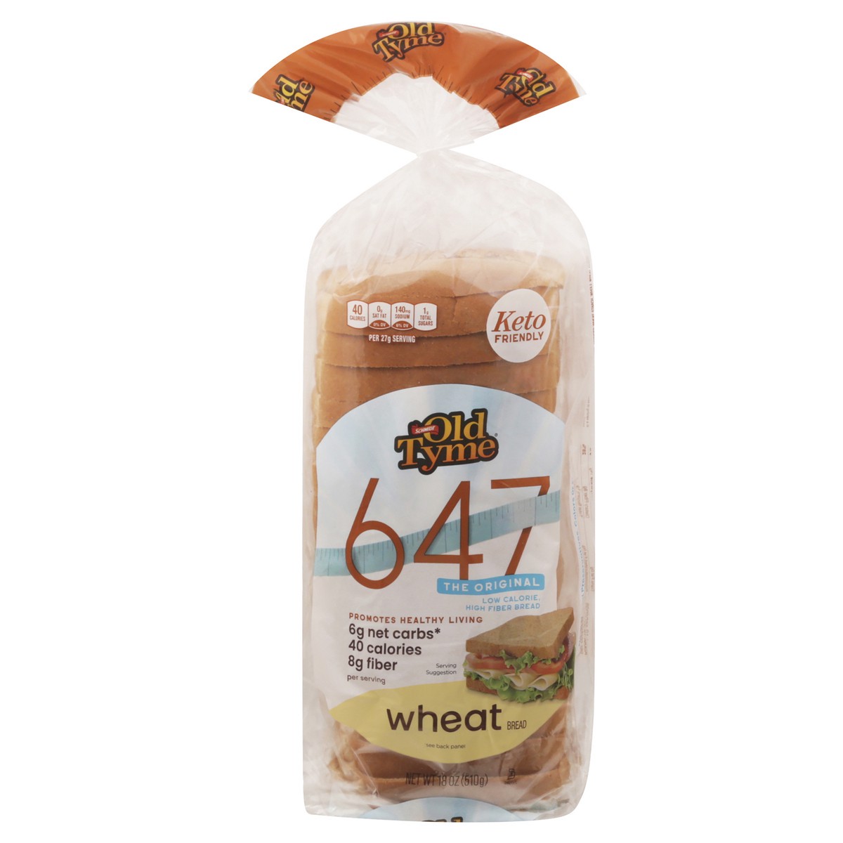 slide 1 of 4, Schmidt's Old Tyme 647 Wheat Bread 18 oz, 18 oz