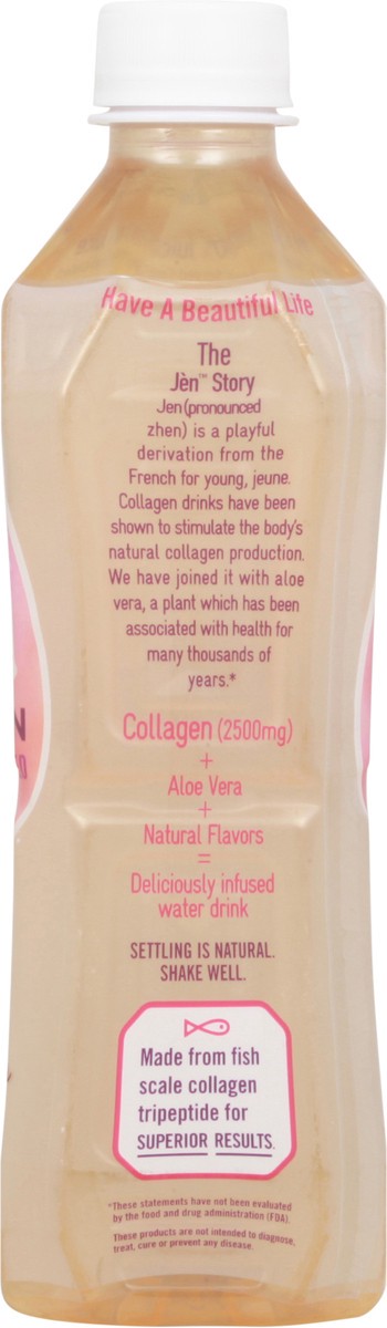 slide 5 of 13, ALO Water, Peach & Plum, Collagen + ALOe Vera Infused - 15.5 fl oz, 15.5 oz