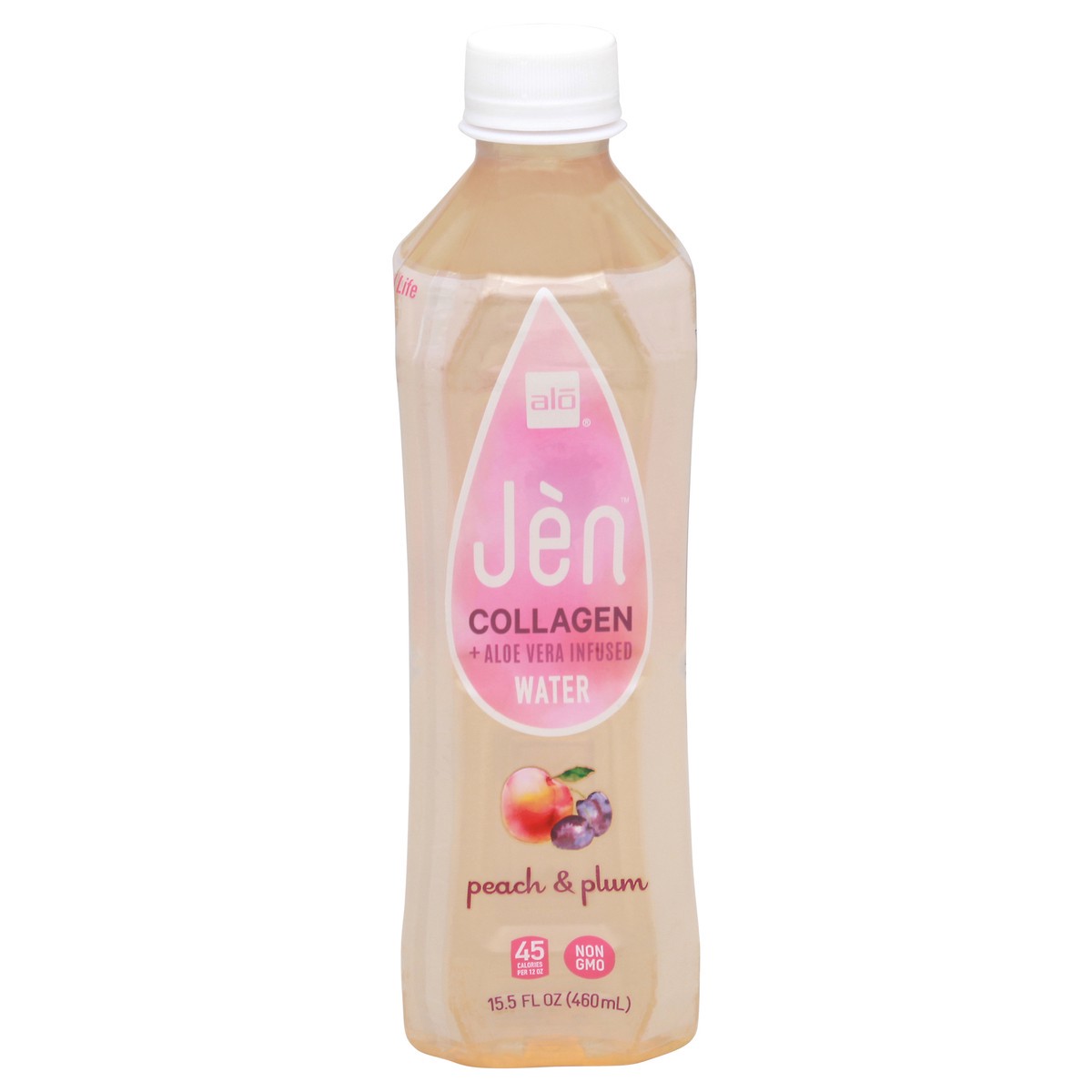 slide 1 of 13, ALO Water, Peach & Plum, Collagen + ALOe Vera Infused - 15.5 fl oz, 15.5 oz