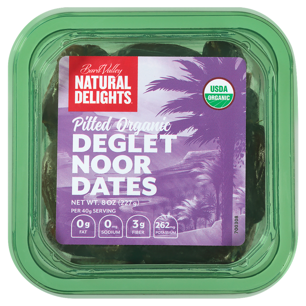 slide 1 of 5, Natural Delights Organic Pitted Deglet Noor, 8 oz, 8 oz