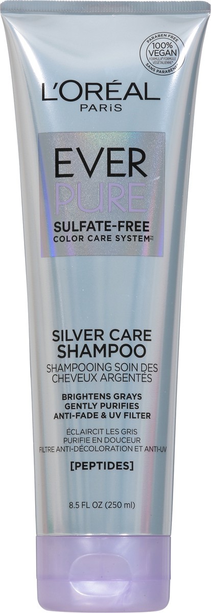 slide 10 of 14, L'Oréal Silver Care Shampoo 8.5 fl oz, 8.5 fl oz