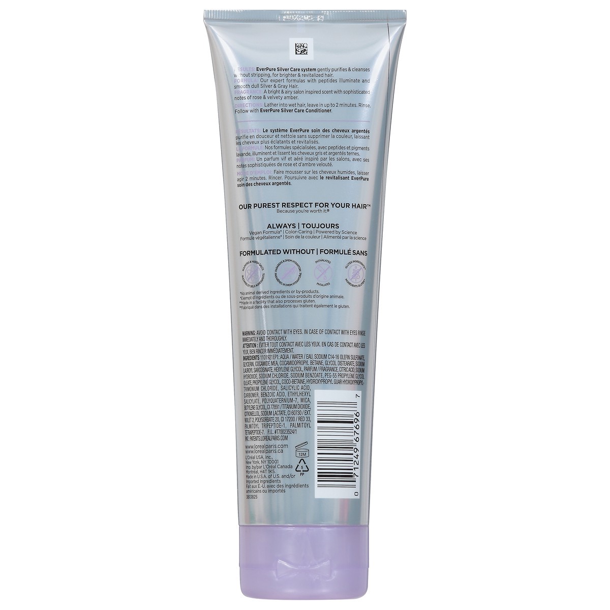 slide 5 of 14, L'Oréal Silver Care Shampoo 8.5 fl oz, 8.5 fl oz