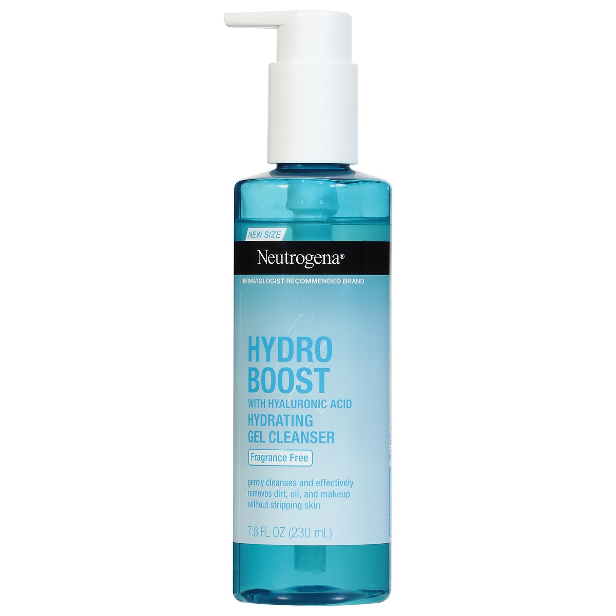 slide 3 of 9, Neutrogena Hydro Boost Hydrating Cleansing Gel, Fragrance Free, 7.8 Fl. Oz, 7.8 fl oz