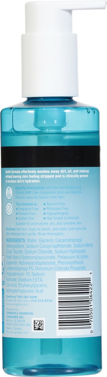 slide 8 of 9, Neutrogena Hydro Boost Hydrating Cleansing Gel, Fragrance Free, 7.8 Fl. Oz, 7.8 fl oz