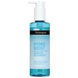 Neutrogena Hydro Boost Hydrating Cleansing Gel, Fragrance Free, 7.8 Fl. Oz