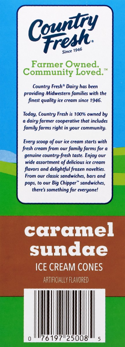 slide 17 of 17, Dean's Nutty Buddy Van Caramel Cone, 4 ct