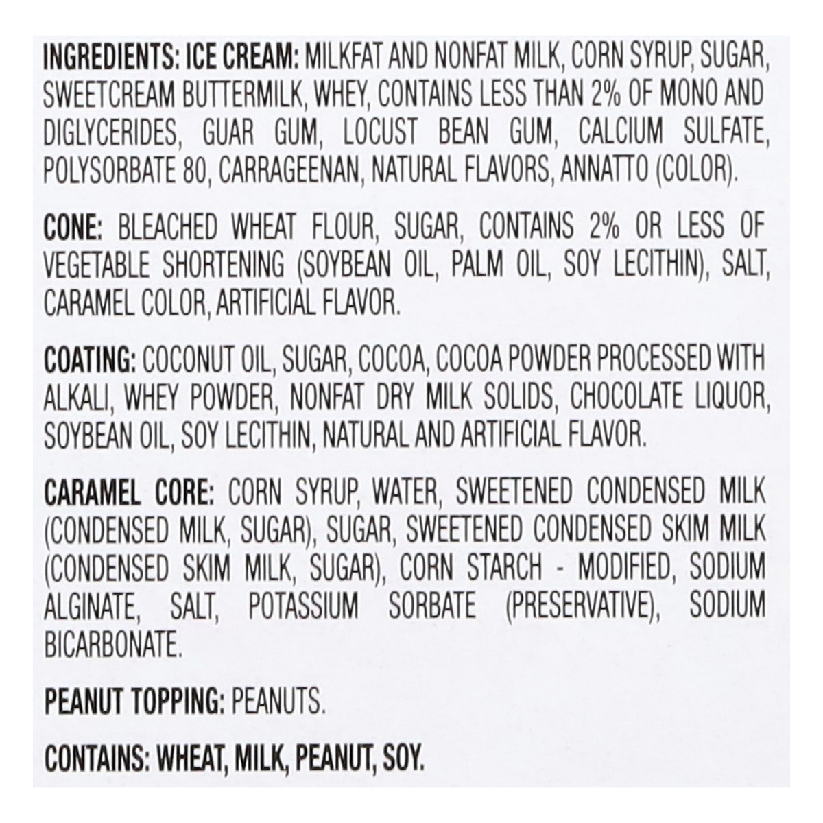 slide 4 of 17, Dean's Nutty Buddy Van Caramel Cone, 4 ct