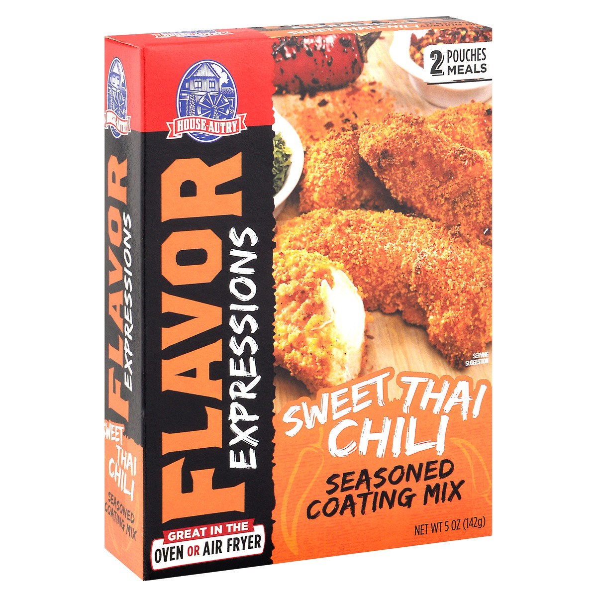 slide 3 of 9, House-Autry Flavor Expressions Seasoned Sweet Thai Chili Coating Mix 2 ea, 2 ct