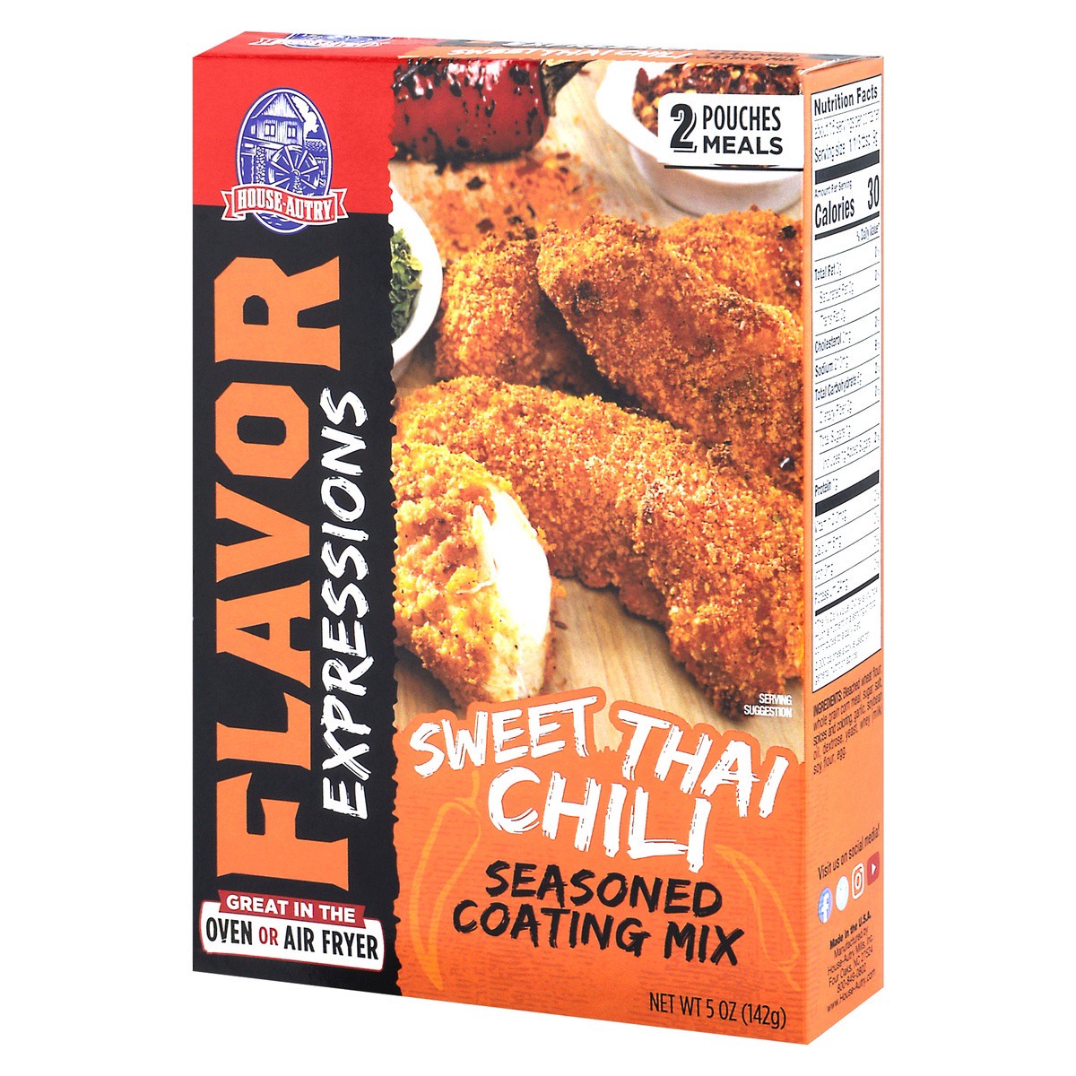 slide 7 of 9, House-Autry Flavor Expressions Seasoned Sweet Thai Chili Coating Mix 2 ea, 2 ct