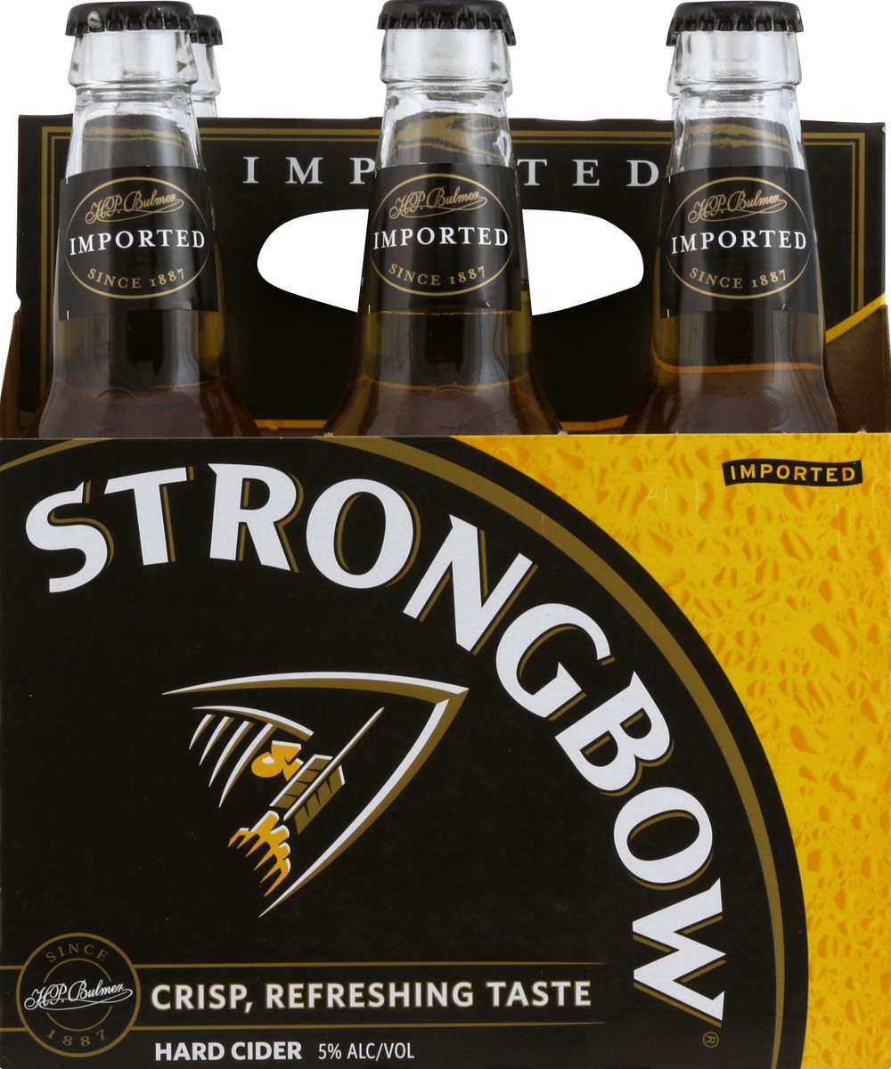 slide 4 of 4, Strongbow Hard Cider 6 ea, 6 ct; 12 oz