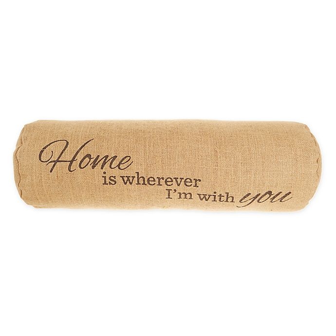 slide 1 of 2, Bee & Willow Home Home Is Wherever I'm With You'' Throw Pillow'', 1 ct