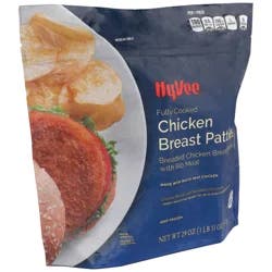 Hy-Vee Chicken Breast Patties, Breaded Chicken Breast Patties W/RMT
