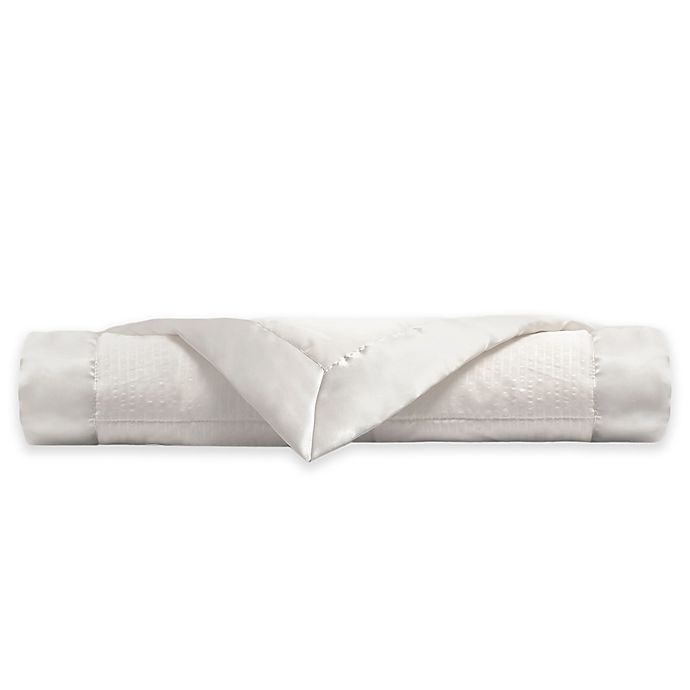 slide 1 of 4, Madison Park Twin Cambria Down Alternative Blanket with 3M Scotchgard - Ivory, 1 ct