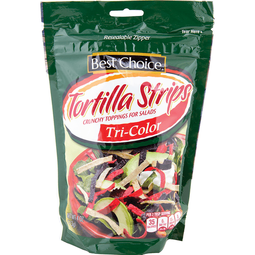 slide 1 of 1, Best Choice Tortilla Strips, 4 oz