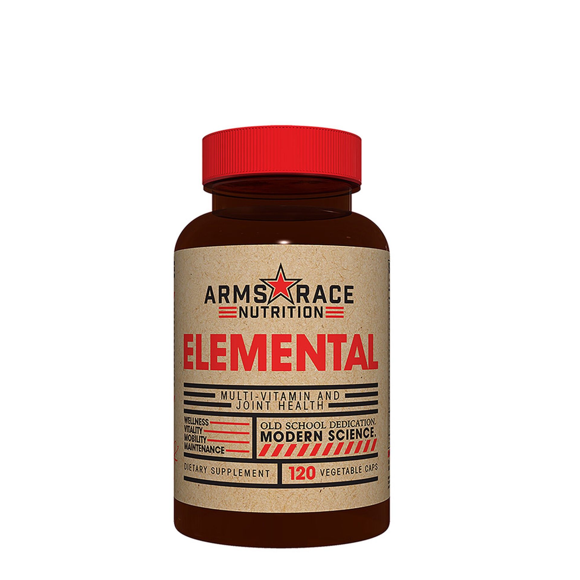 slide 1 of 1, Arms Race Nutrition Elemental, 120 ct