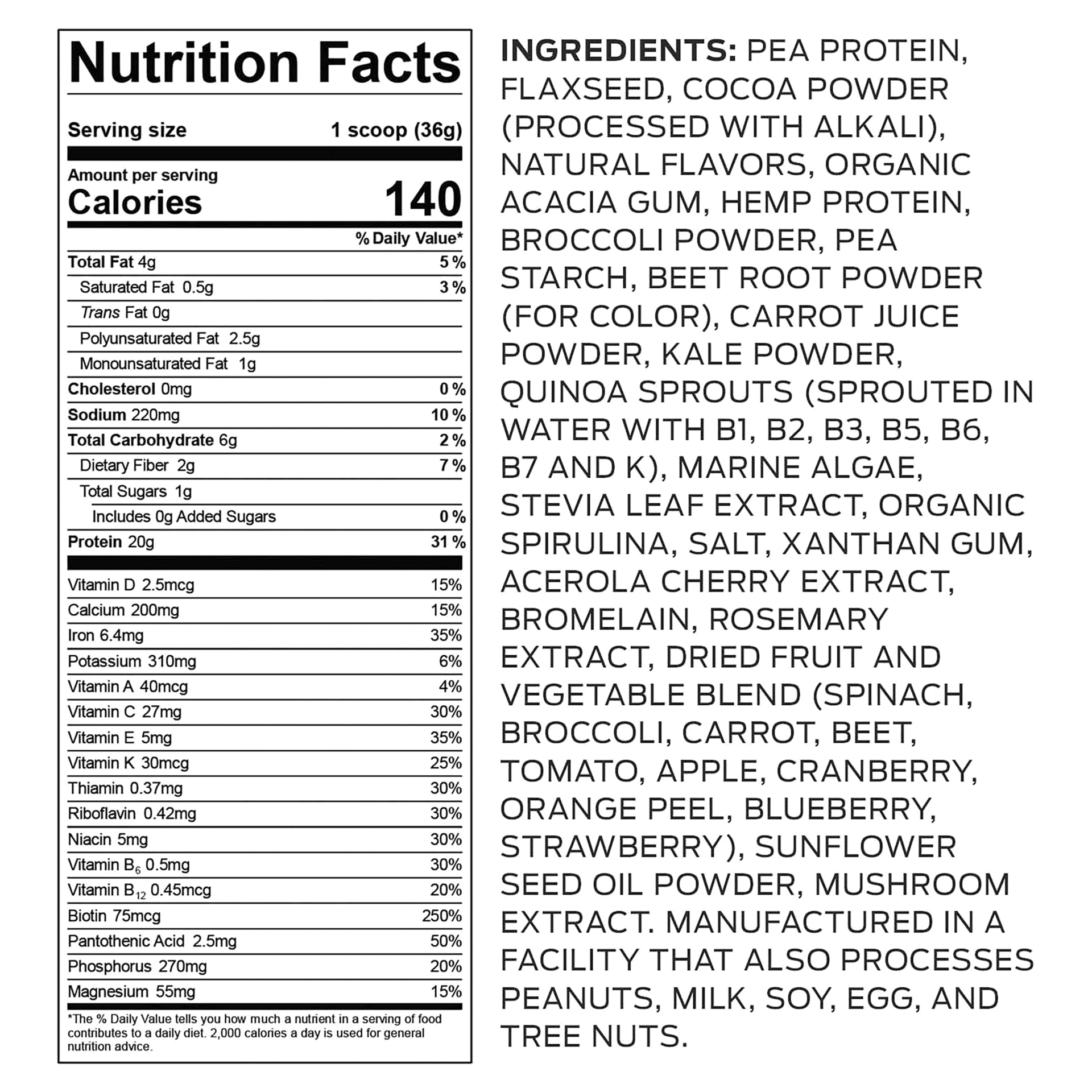 slide 11 of 13, Vega Essentials Chocolate Protein Powder, 21.6 oz
