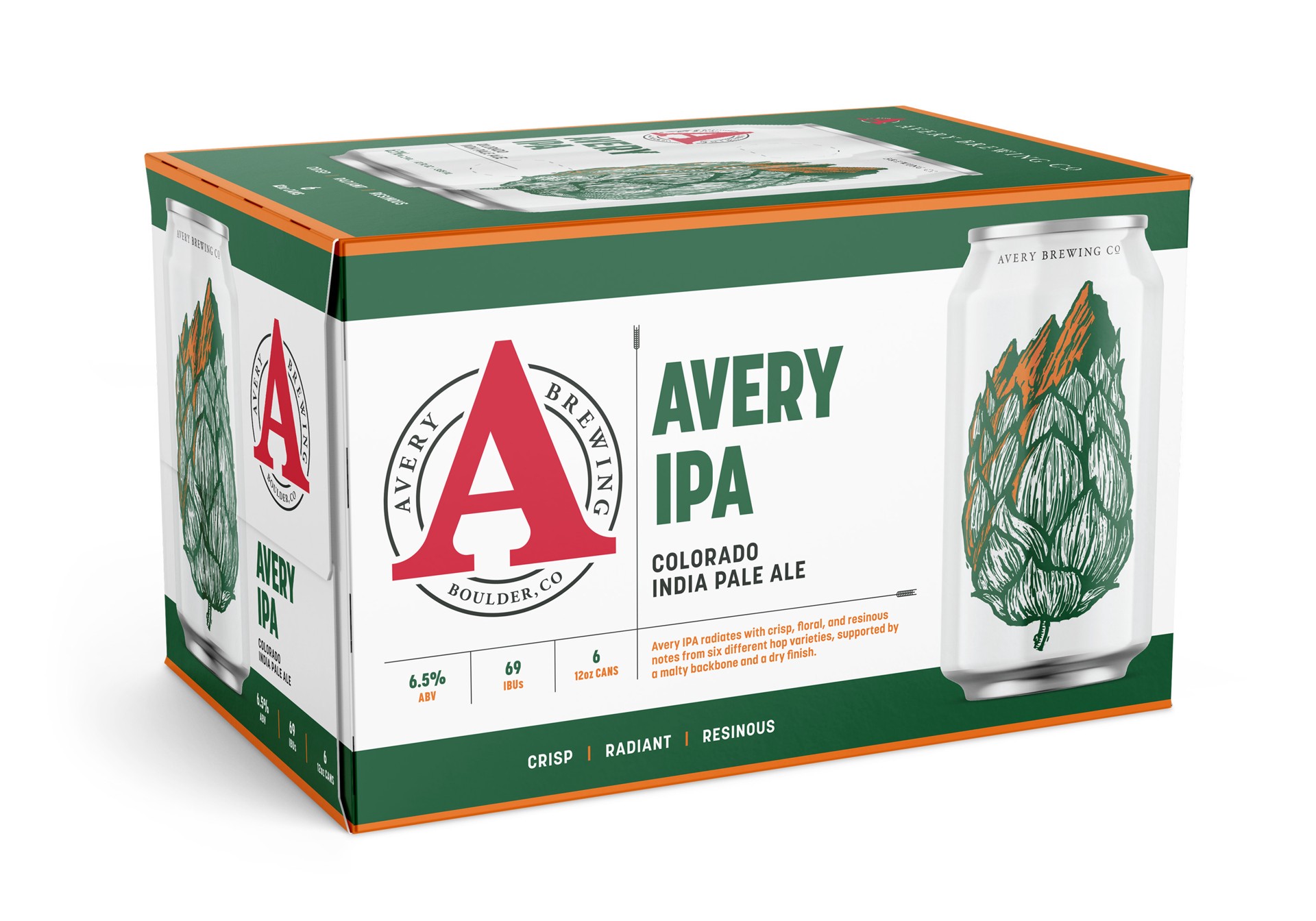 slide 10 of 10, Avery Brewing IPA - 6 Pack 12 fl oz Cans, 6 ct; 12 oz