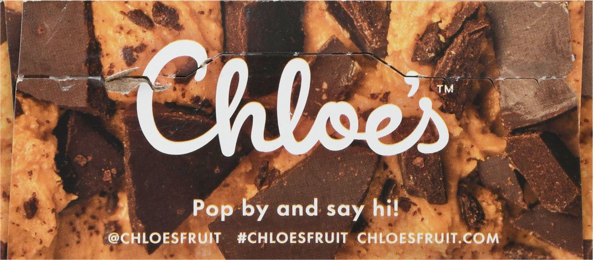 slide 13 of 14, Chloe's Chocolate Peanut Butter Oatmilk Pops, 9 fl oz