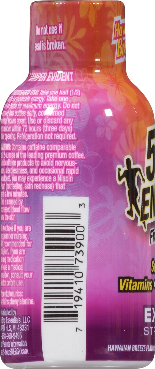 slide 13 of 13, 5-Hour Energy Fixes Tired Fast Extra Strength Hawaiian Breeze Energy Shot - 1.93 fl oz, 1.93 fl oz