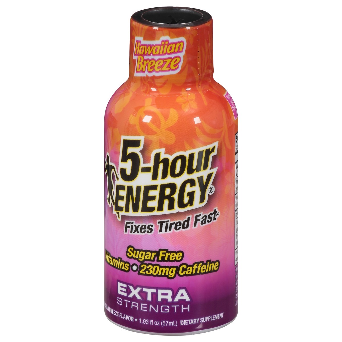 slide 10 of 13, 5-Hour Energy Fixes Tired Fast Extra Strength Hawaiian Breeze Energy Shot - 1.93 fl oz, 1.93 fl oz