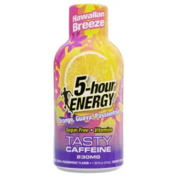 5-hour ENERGY, Extra Strength, Hawaiian Breeze, Shot, 1.93 oz.