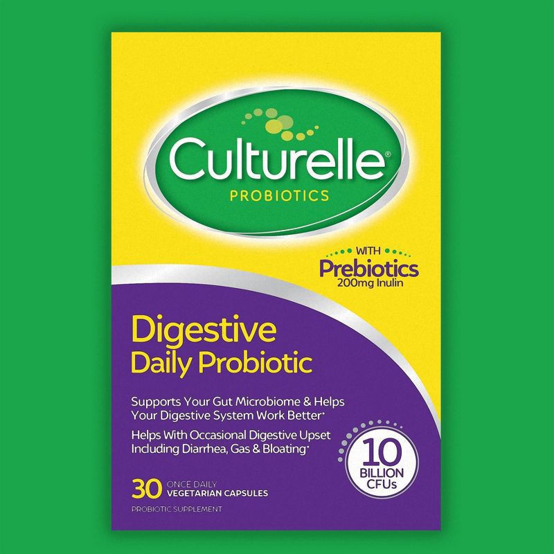 slide 7 of 7, Culturelle Probiotics Digestive Health Daily Probiotic - 30 CT, 30 ct