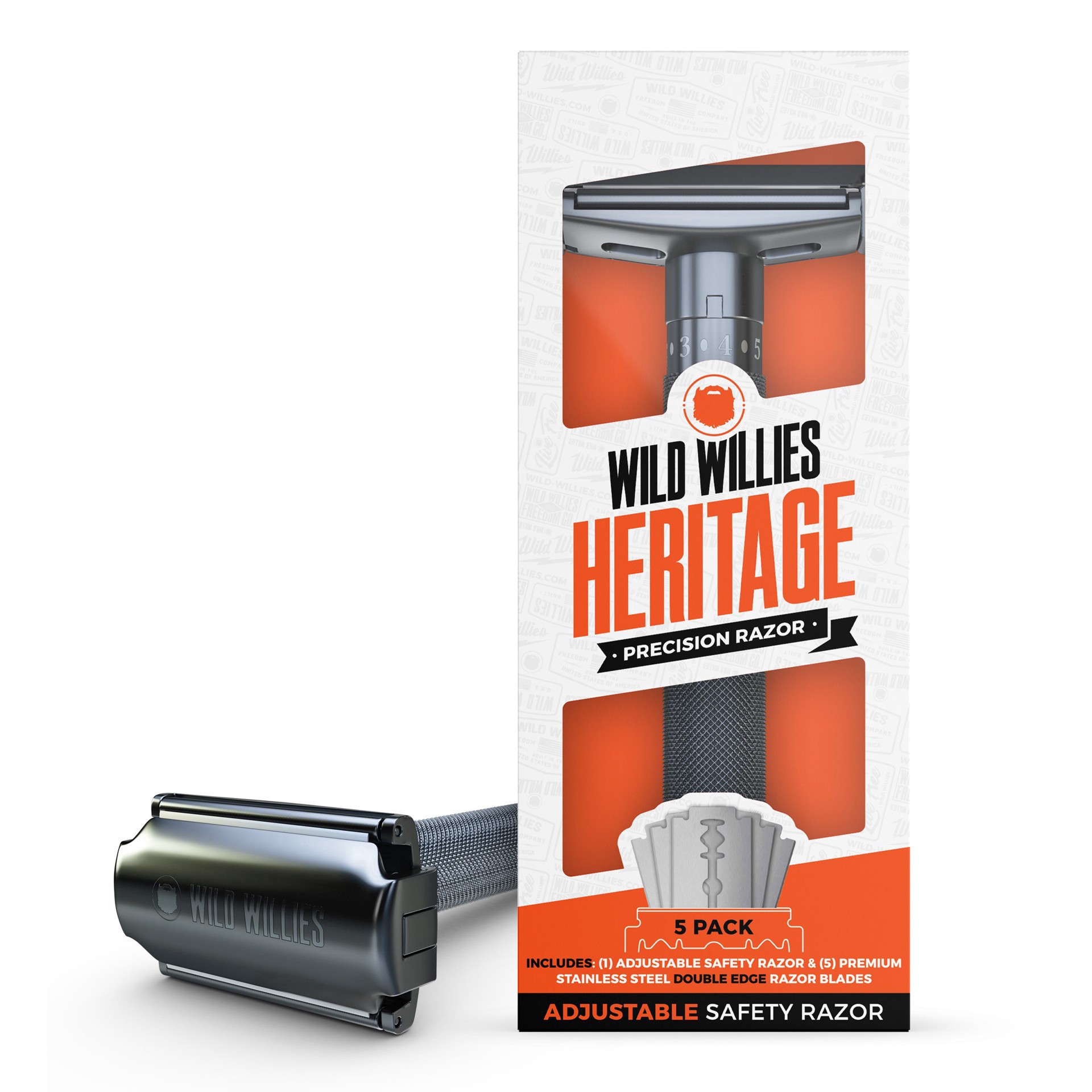 Wild Willies Heritage Adjustable Precision Razor 1 ct | shipt