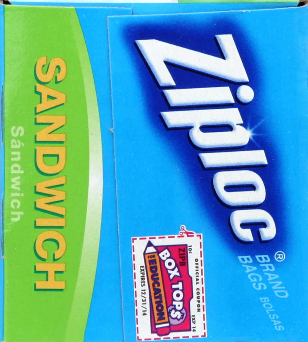 slide 3 of 5, Ziploc Sandwich Bags 50 ea, 50 ct