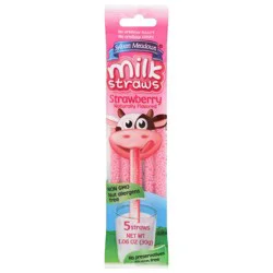 Sylvan Meadows Strawberry Milk Straws 5 ea