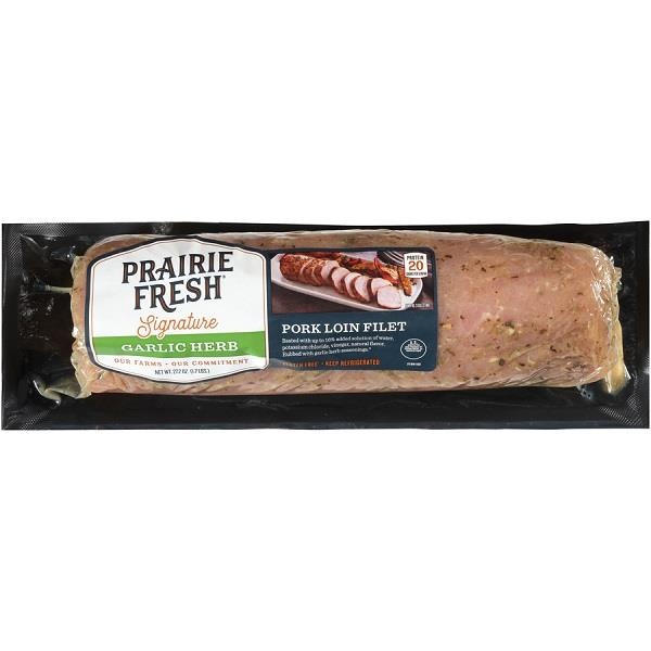 slide 1 of 1, Prairie Fresh Garlic And Herb Loin, 27.2 oz