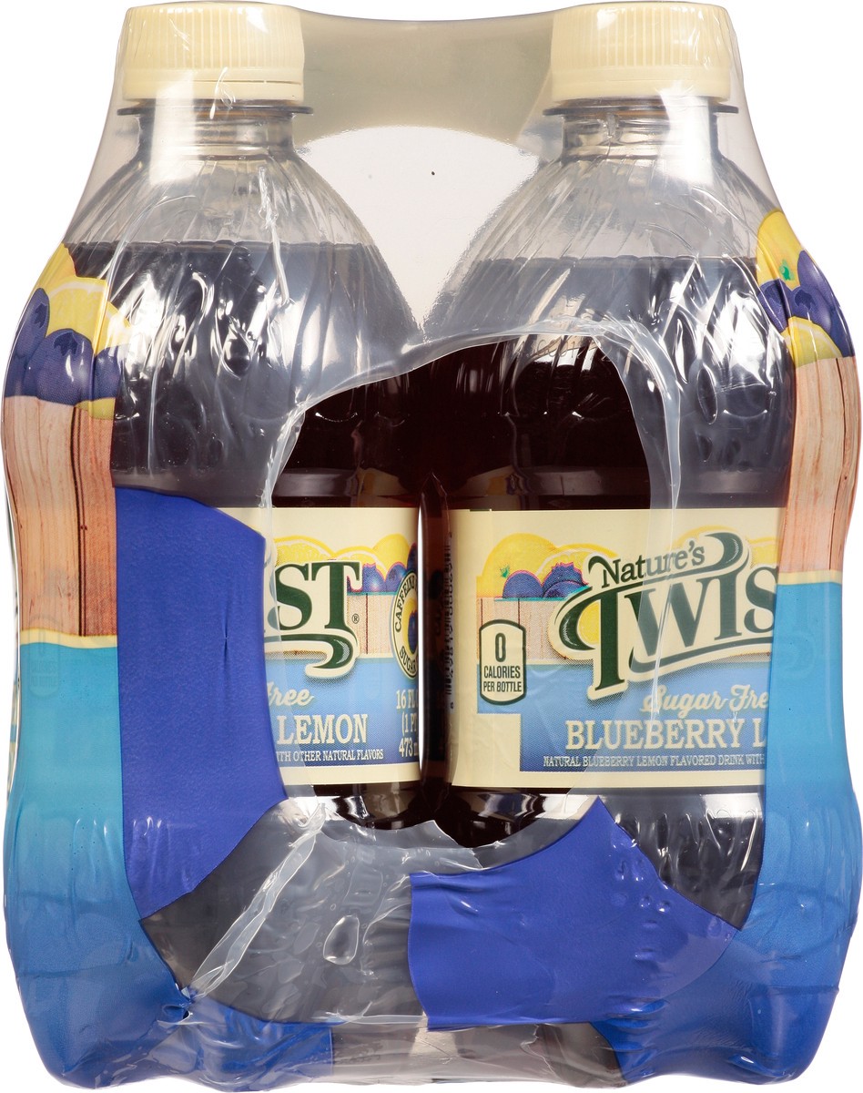 slide 6 of 14, Nature's Twist Sugar Free Blueberry Lemonade Flavored Drink - 6 ct; 16 fl oz, 6 ct; 16 fl oz