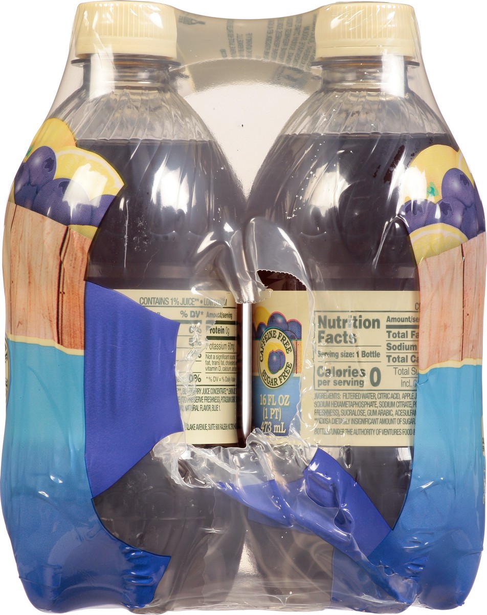 slide 4 of 14, Nature's Twist Sugar Free Blueberry Lemonade Flavored Drink - 6 ct; 16 fl oz, 6 ct; 16 fl oz