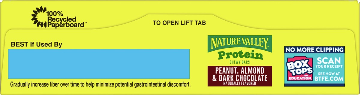 slide 2 of 13, Nature Valley Chewy Protein Granola Bars, Peanut Almond Dark Chocolate, 5 Bars, 7.1 OZ, 5 ct