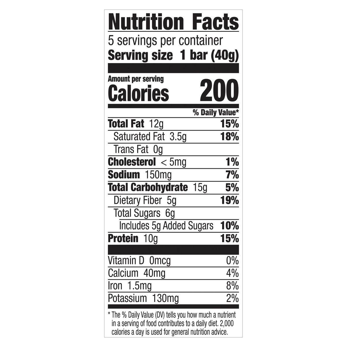 slide 7 of 13, Nature Valley Chewy Protein Granola Bars, Peanut Almond Dark Chocolate, 5 Bars, 7.1 OZ, 5 ct