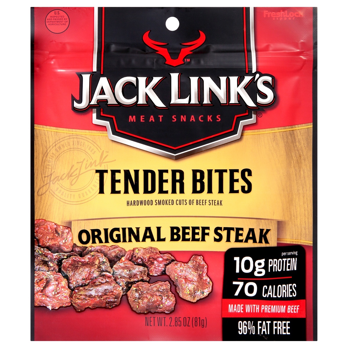 slide 1 of 1, Jack Link's Original Beef Tender Bites, 2.8 oz