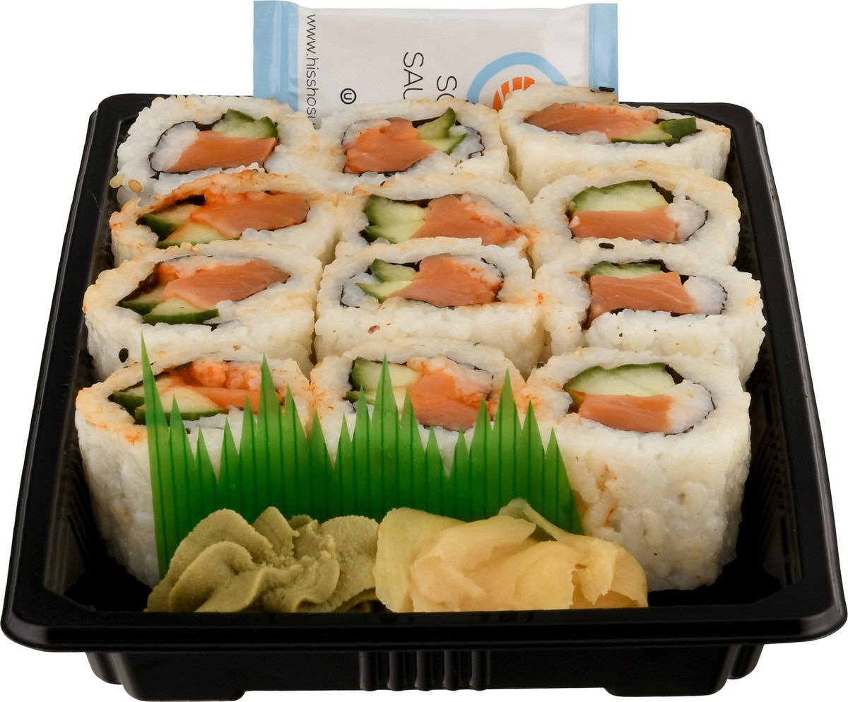 slide 9 of 9, Hissho Sushi Spicy Salmon Roll 9.7 ea, 9.7 ea