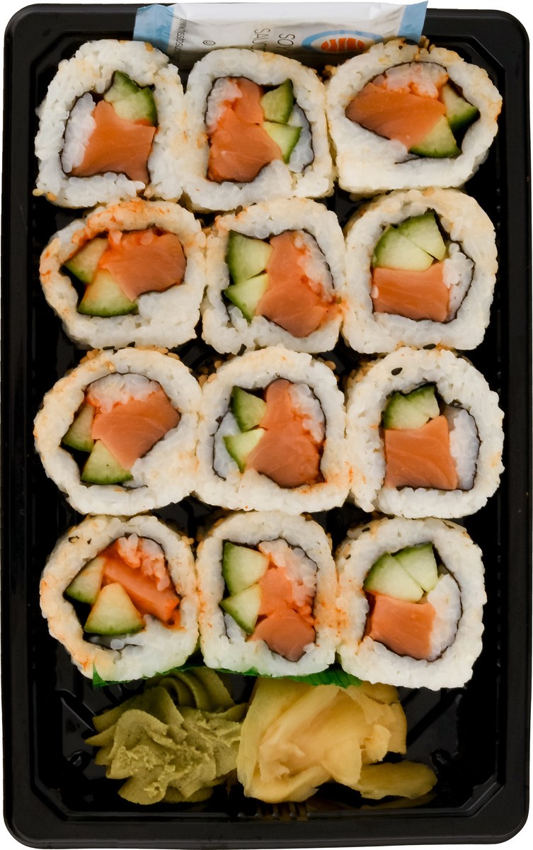 slide 8 of 9, Hissho Sushi Spicy Salmon Roll 9.7 ea, 9.7 ea