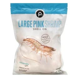 Publix Large Pink Shell On Shrimp
