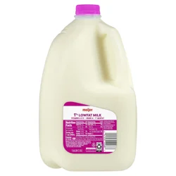 Meijer 1% Lowfat Milk, Gallon - 1 gal