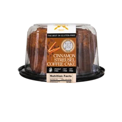 Antonina's Gluten Free Cinnamon Streusel Coffee Cake