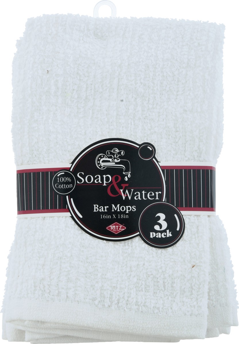 slide 6 of 9, Ritz Soap & Water 3 Pack White Bar Mop Set 1 ea, 1 ct