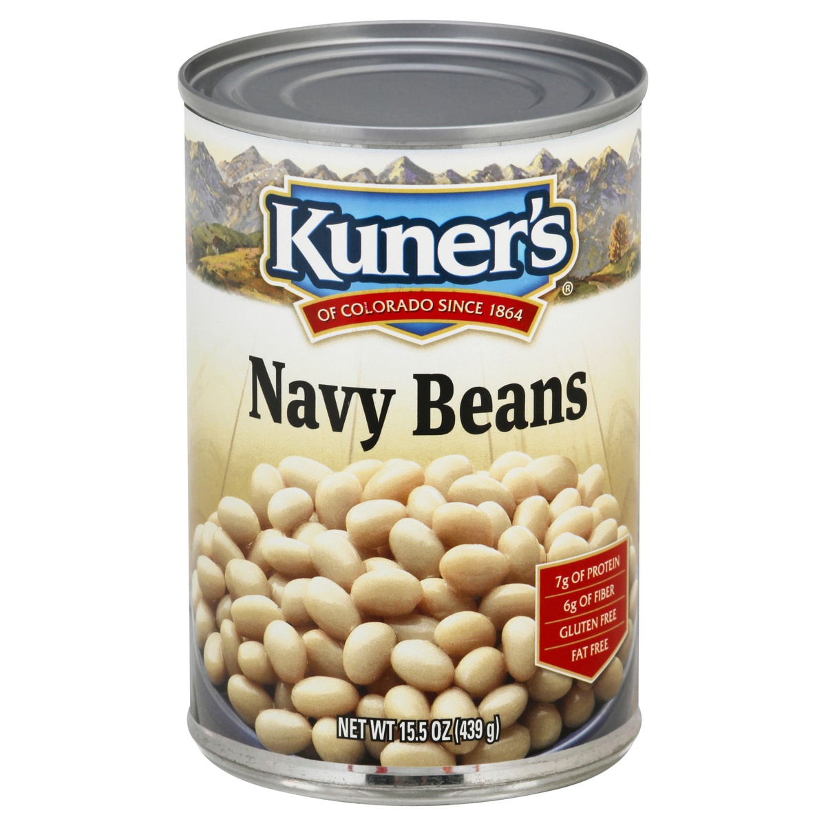 slide 1 of 1, Kuner's Navy Beans, 15 oz