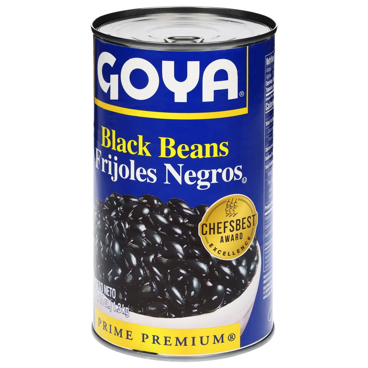 slide 13 of 14, Goya Black Beans 46 oz, 46 oz