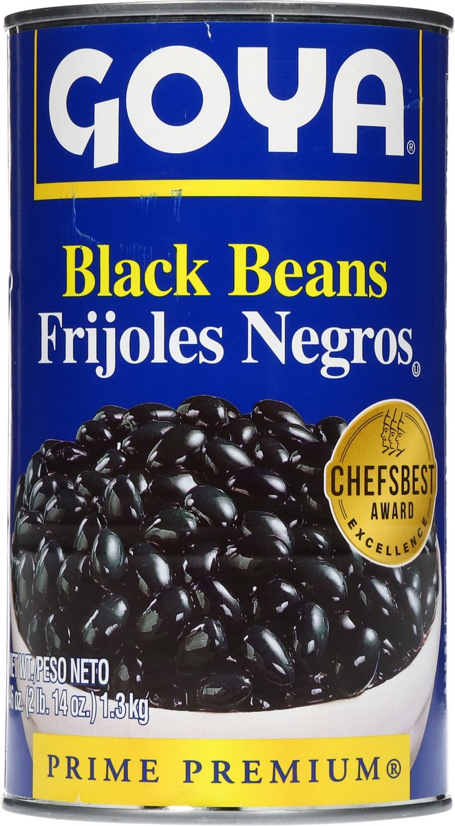 slide 3 of 14, Goya Black Beans 46 oz, 46 oz